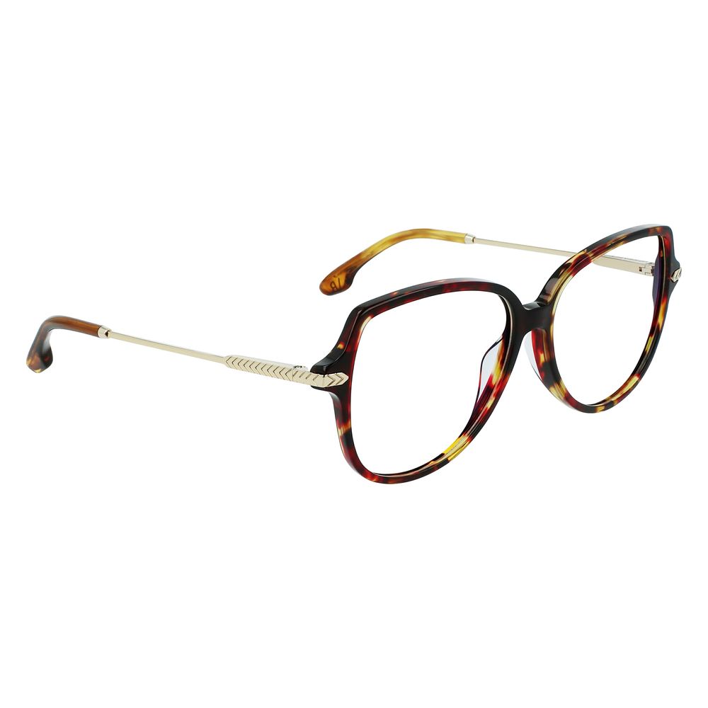 Victoria Beckham Brown Acetate Glasses (Frames)