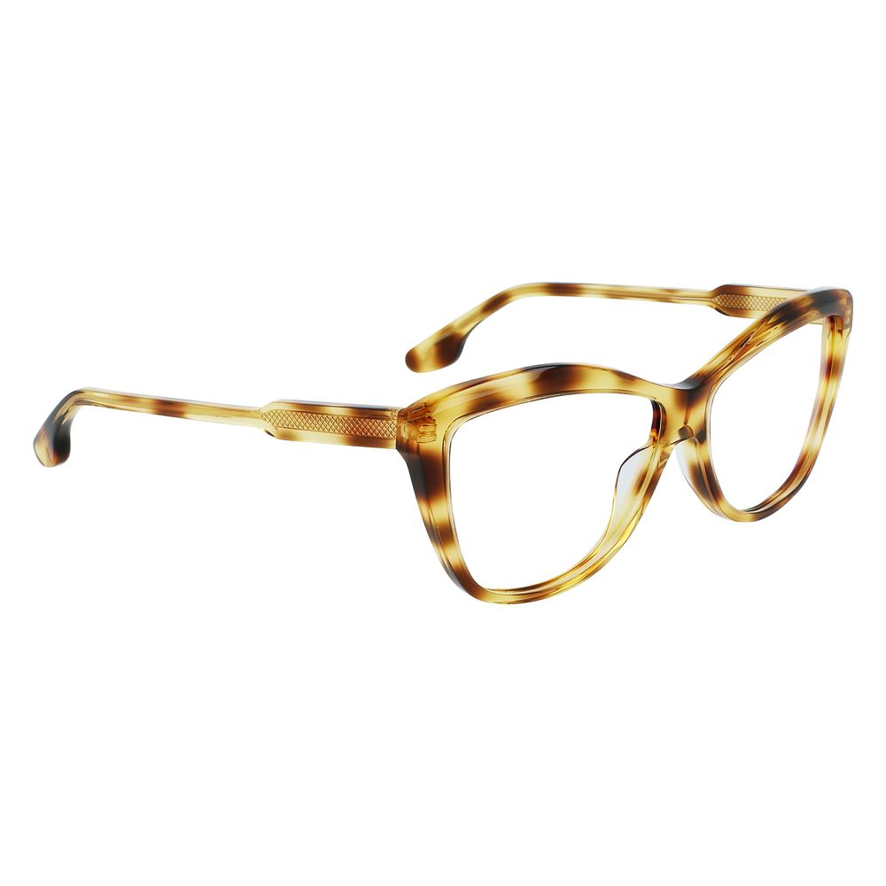 Victoria Beckham Brown Acetate Glasses (Frames)