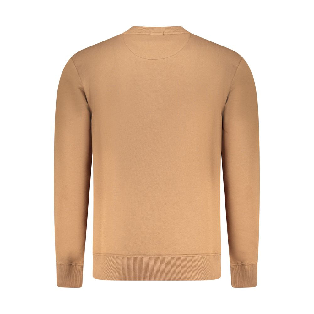 Coveri Moving Brown Cotton Sweatshirt