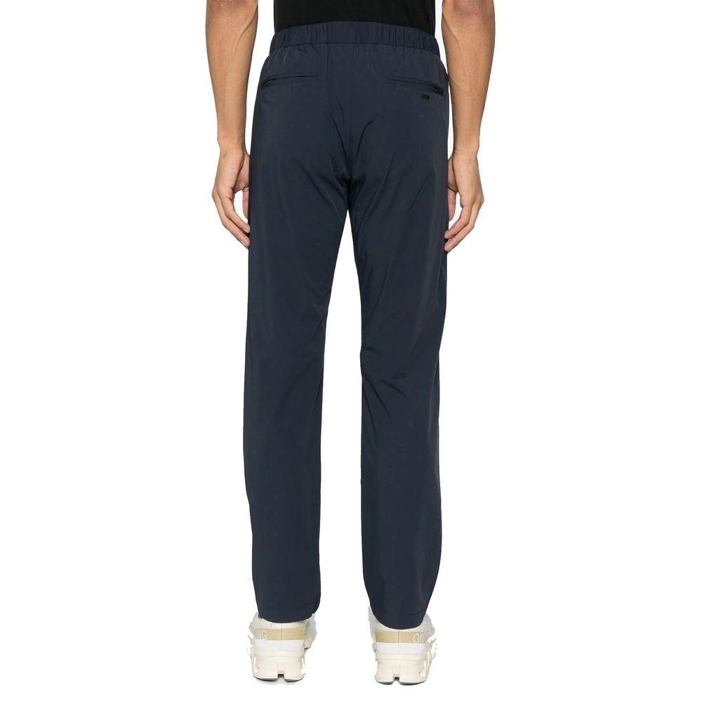 Herno Gray Elastane Athletic Pants