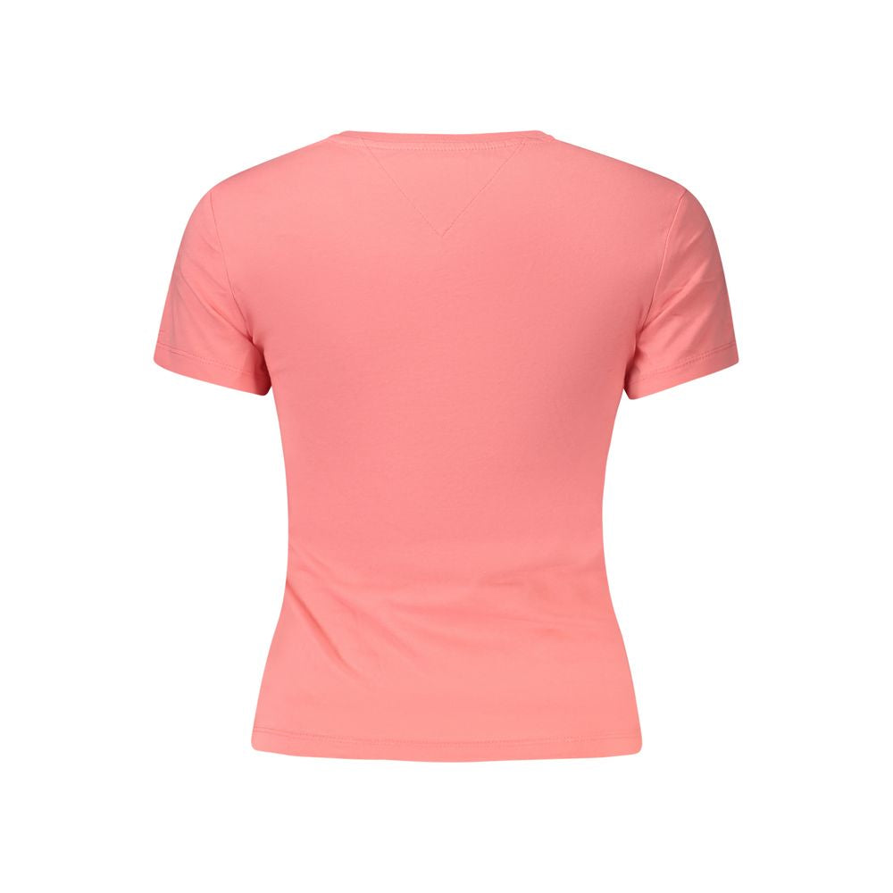 Tommy Hilfiger Pink Cotton Women's T-Shirt