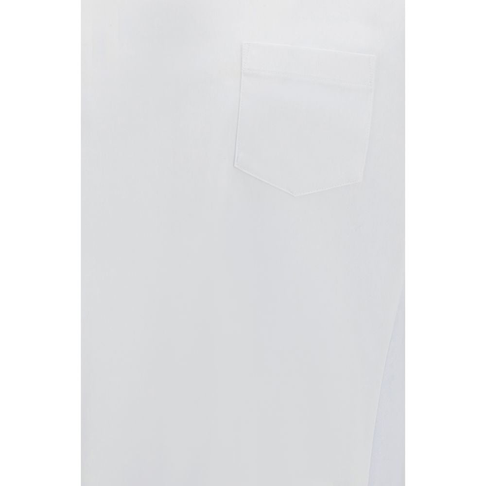 Sacai White Cotton T-Shirt