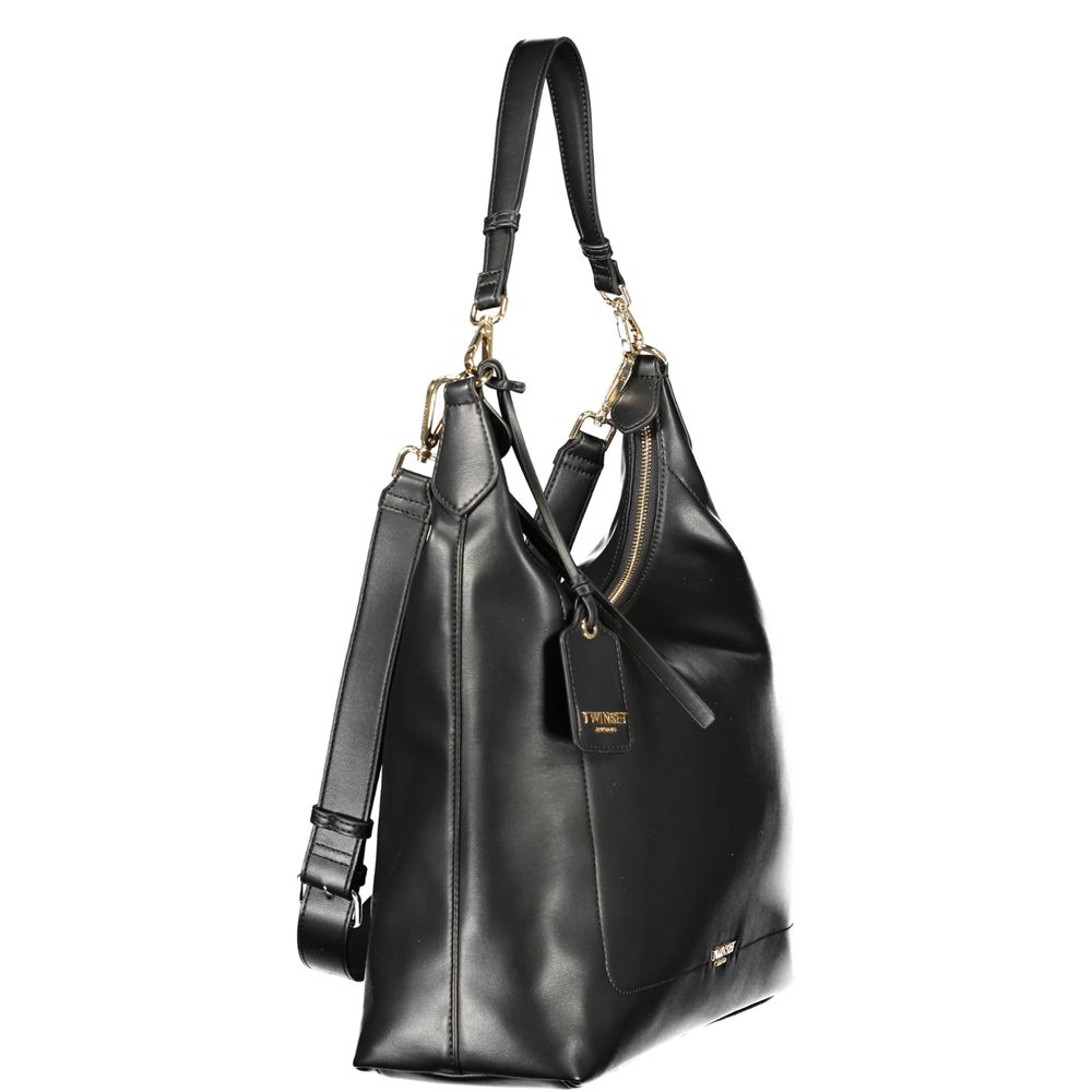 Twinset Black Polyurethane Women Handbag