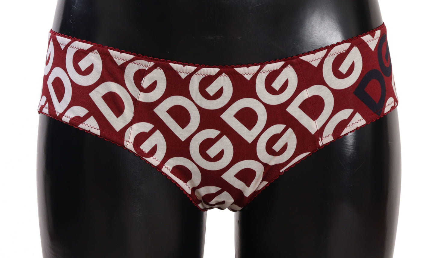 Dolce & Gabbana Slip mit mehrfarbigem DG-Logo-Print