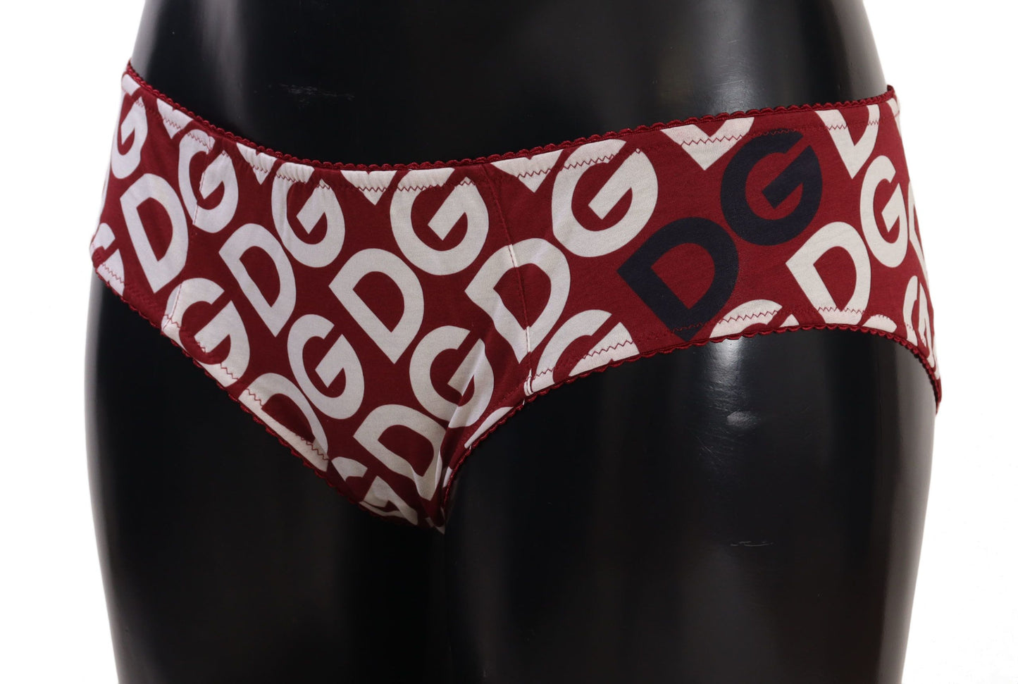 Dolce & Gabbana Slip mit mehrfarbigem DG-Logo-Print