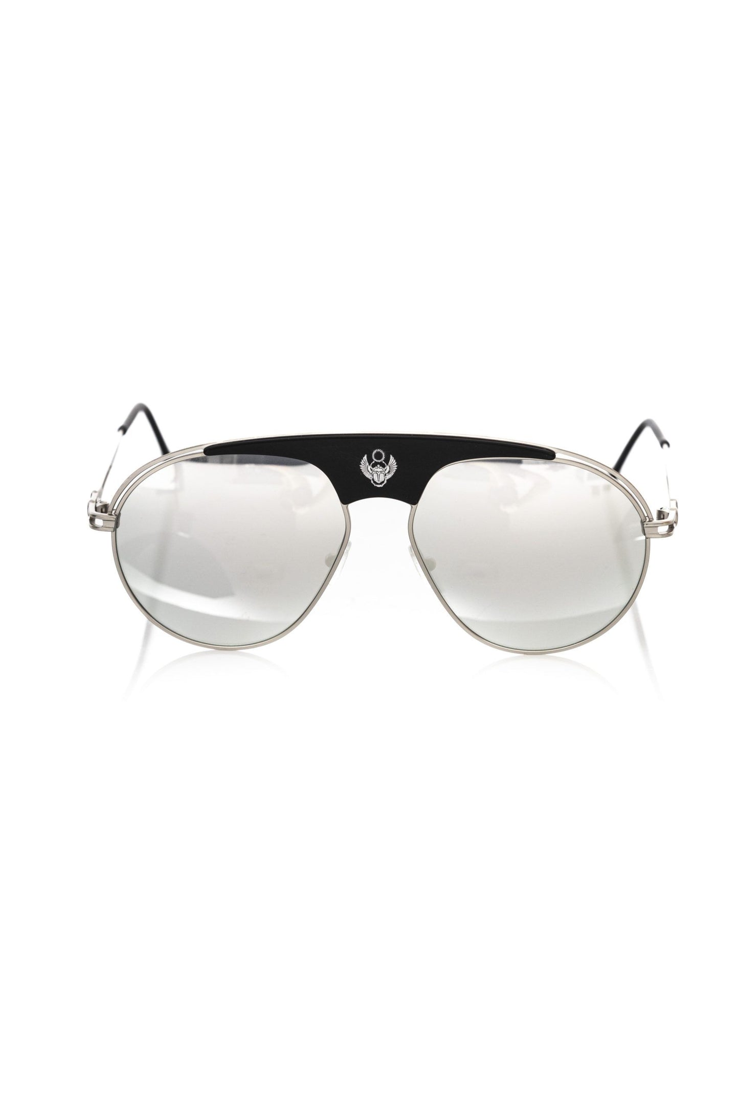 Frankie Morello Multicolor Metallic Fibre Men Sunglasses