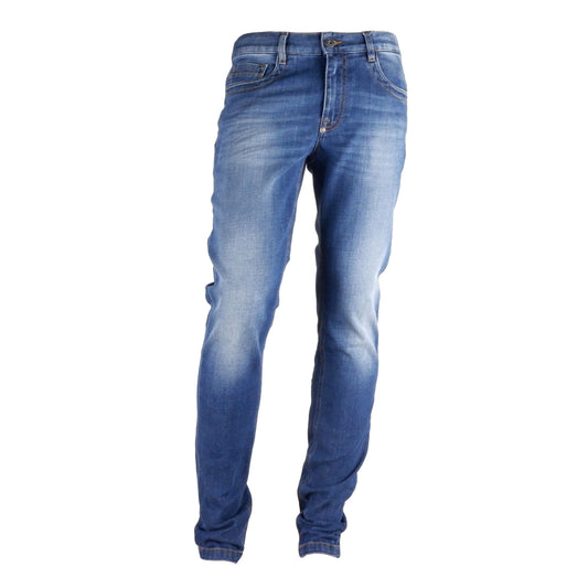Bikkembergs – Sleek – Dunkelblaue Jeans in normaler Passform