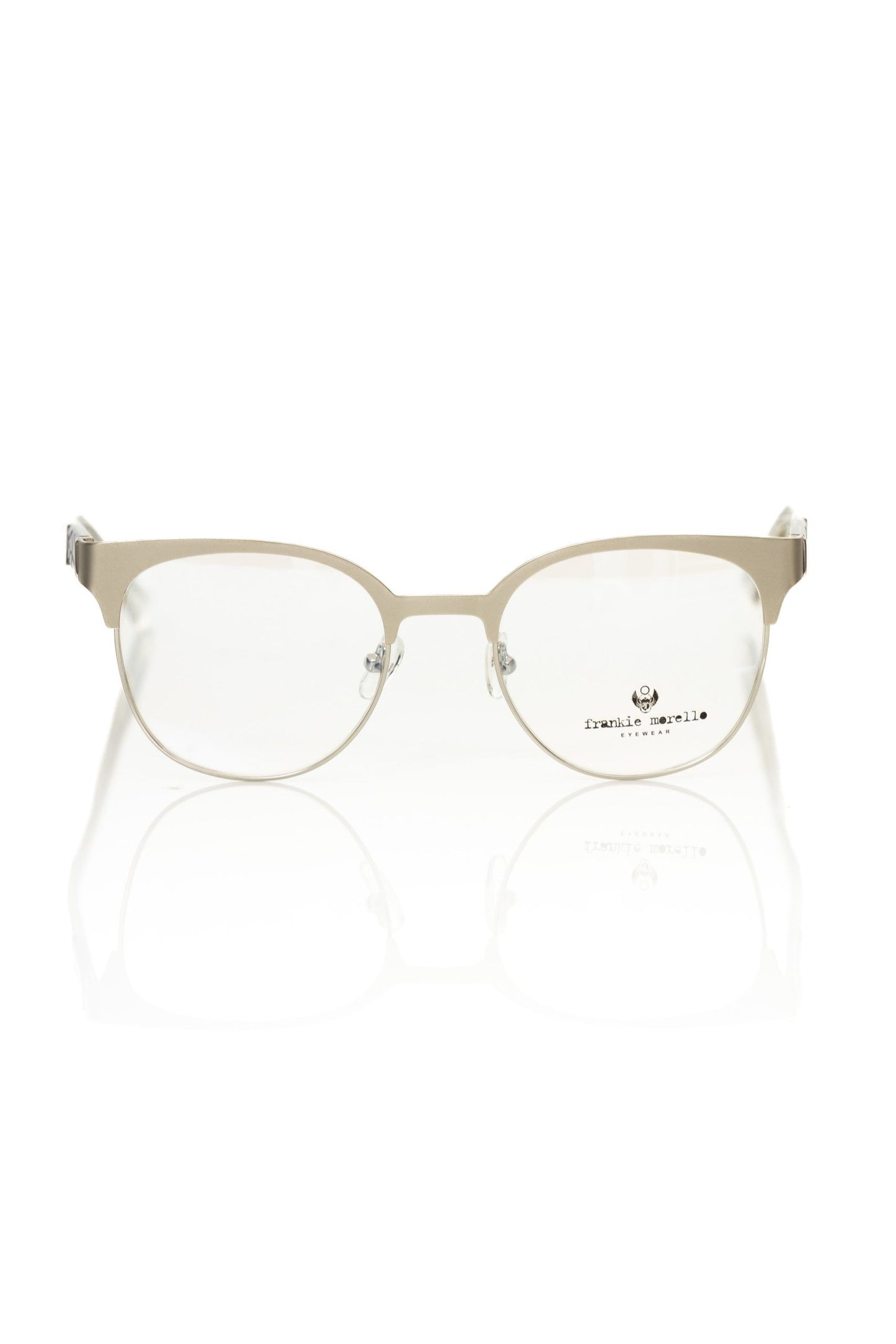 Frankie Morello Black Metallic Women's Eyeglass Frame