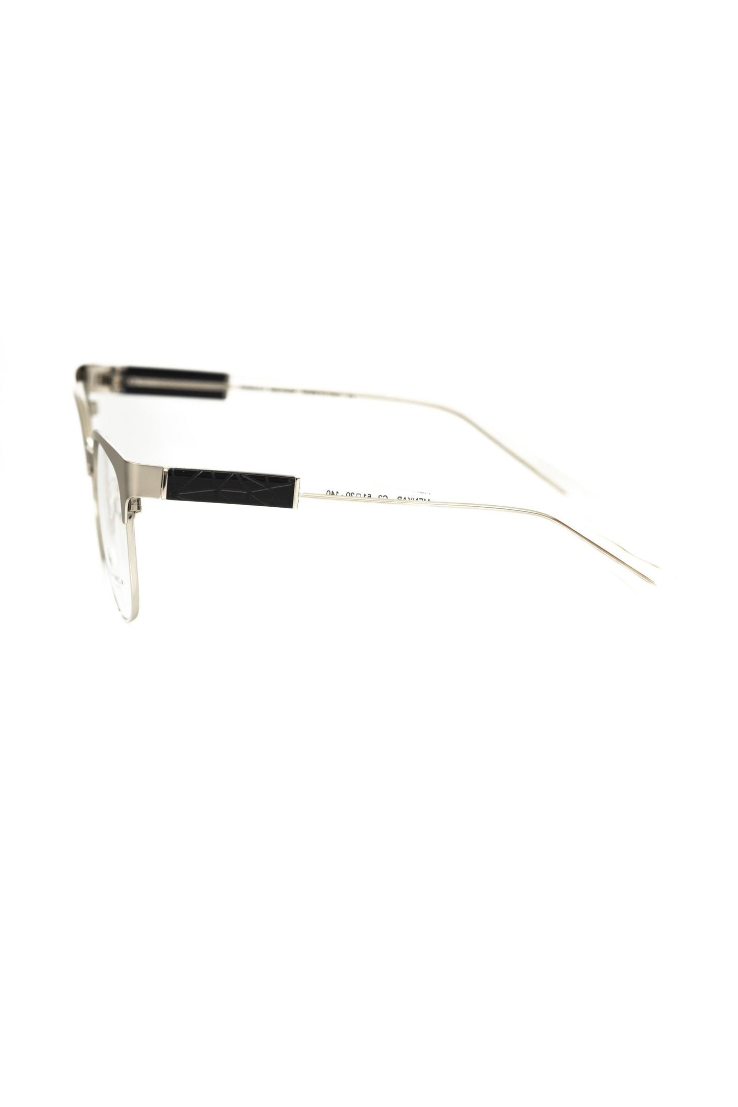 Frankie Morello Black Metallic Women's Eyeglass Frame