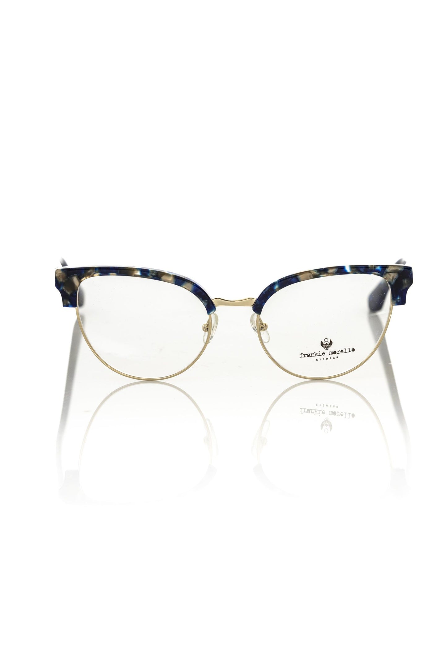 Frankie Morello Blue Metallic Fibre Women's Frame