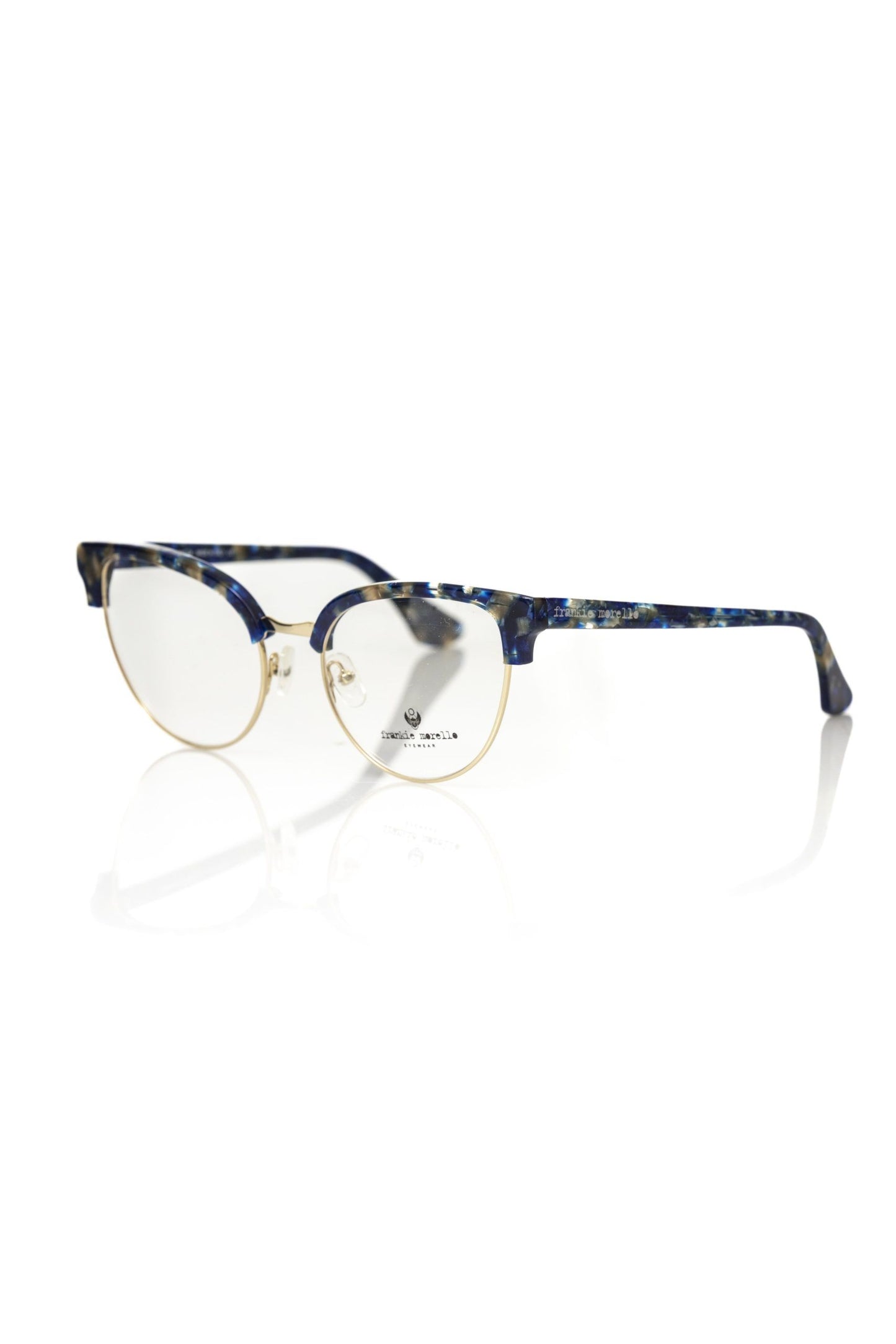 Frankie Morello Blue Metallic Fibre Women's Frame