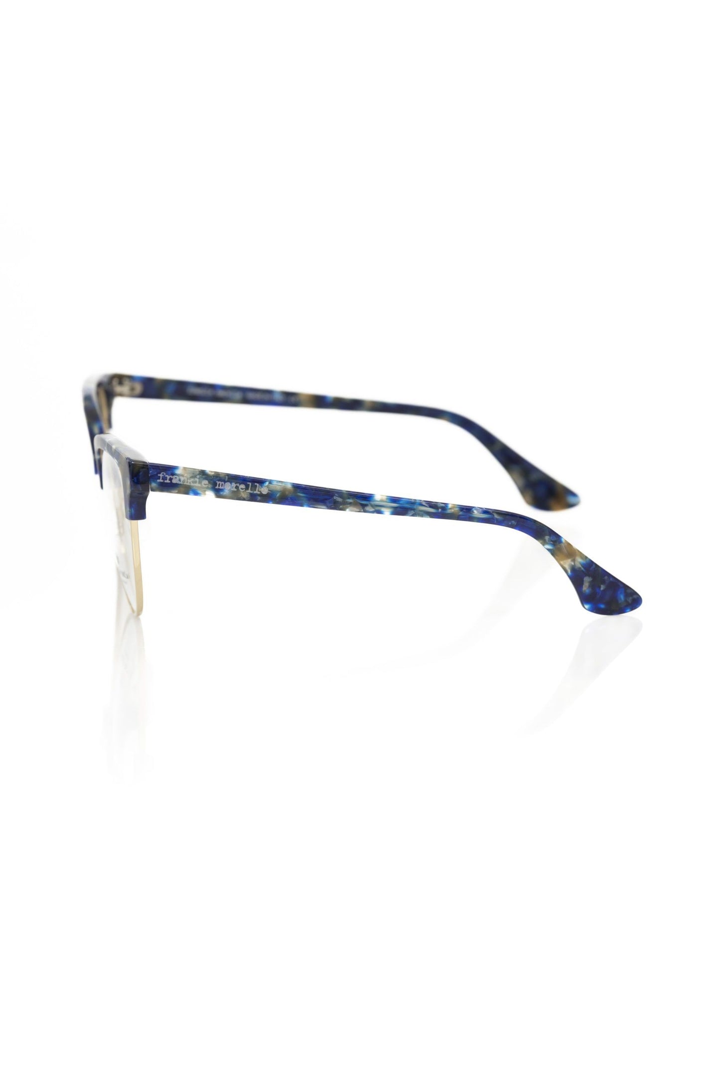Frankie Morello Blue Metallic Fibre Women's Frame