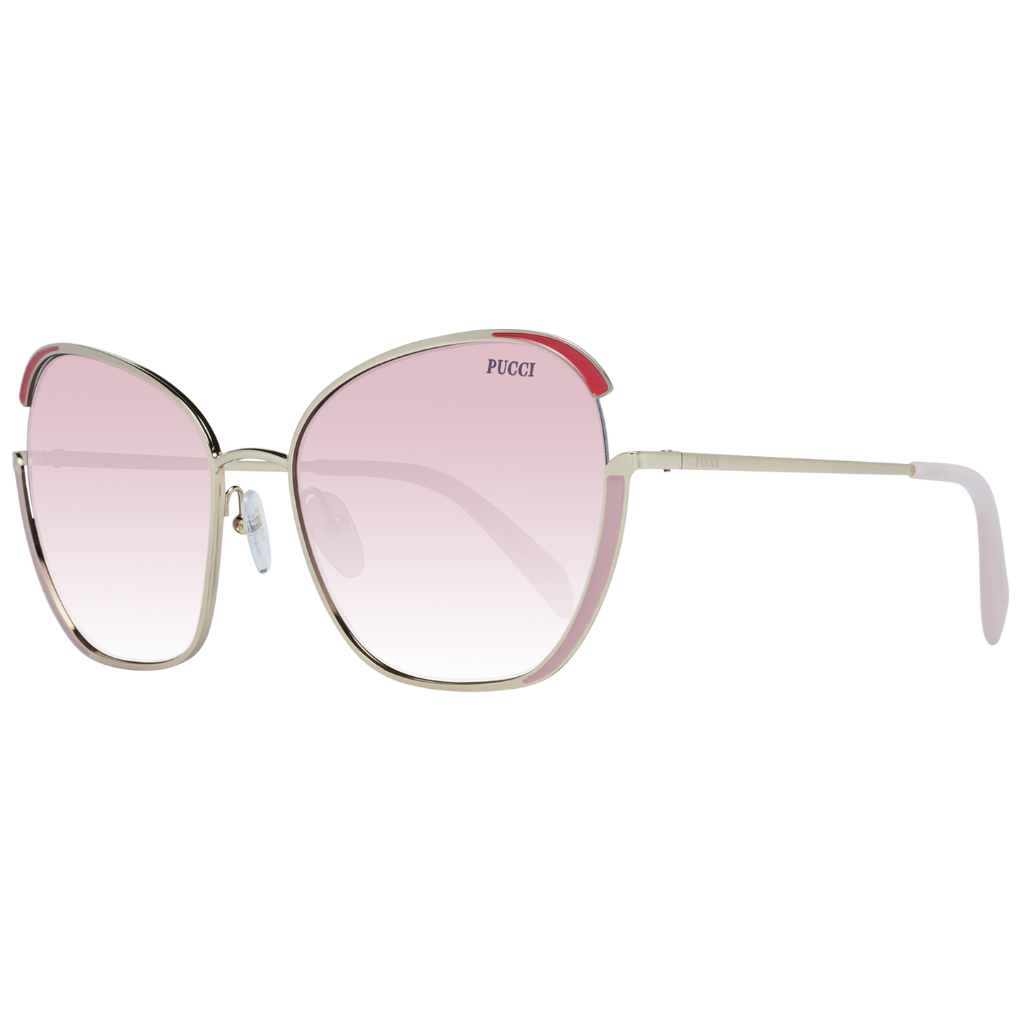 Emilio Pucci Gold Damen Sonnenbrille