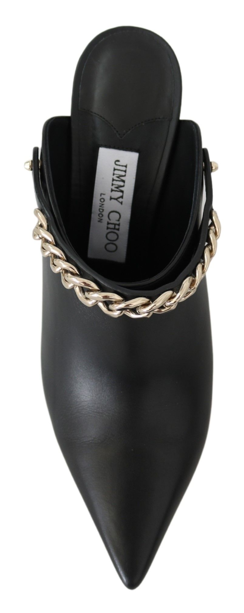 Jimmy Choo Elegante Pumps aus schwarzgoldenem Leder