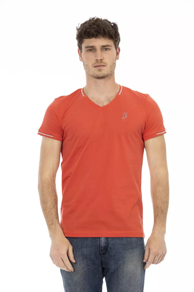 Trussardi Action Orange Baumwolle Herren T-Shirt