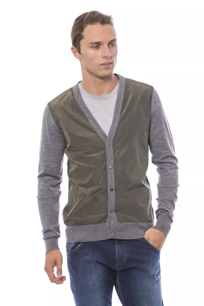 Verri Graue Wolljacke für Herren