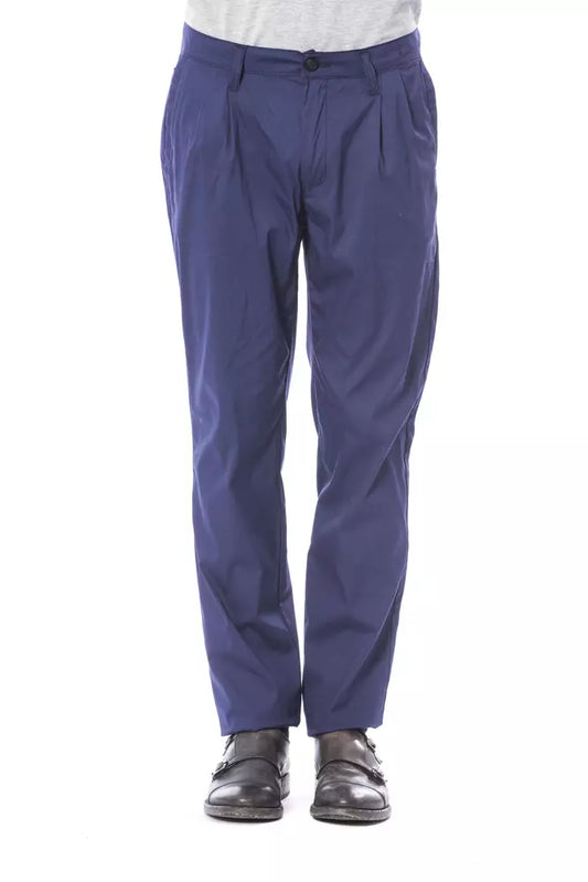 Verri Blaue Baumwollhose für Herren