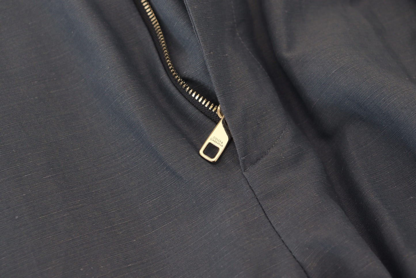 Dolce & Gabbana Blaue Leinen-Chinohose für Herren