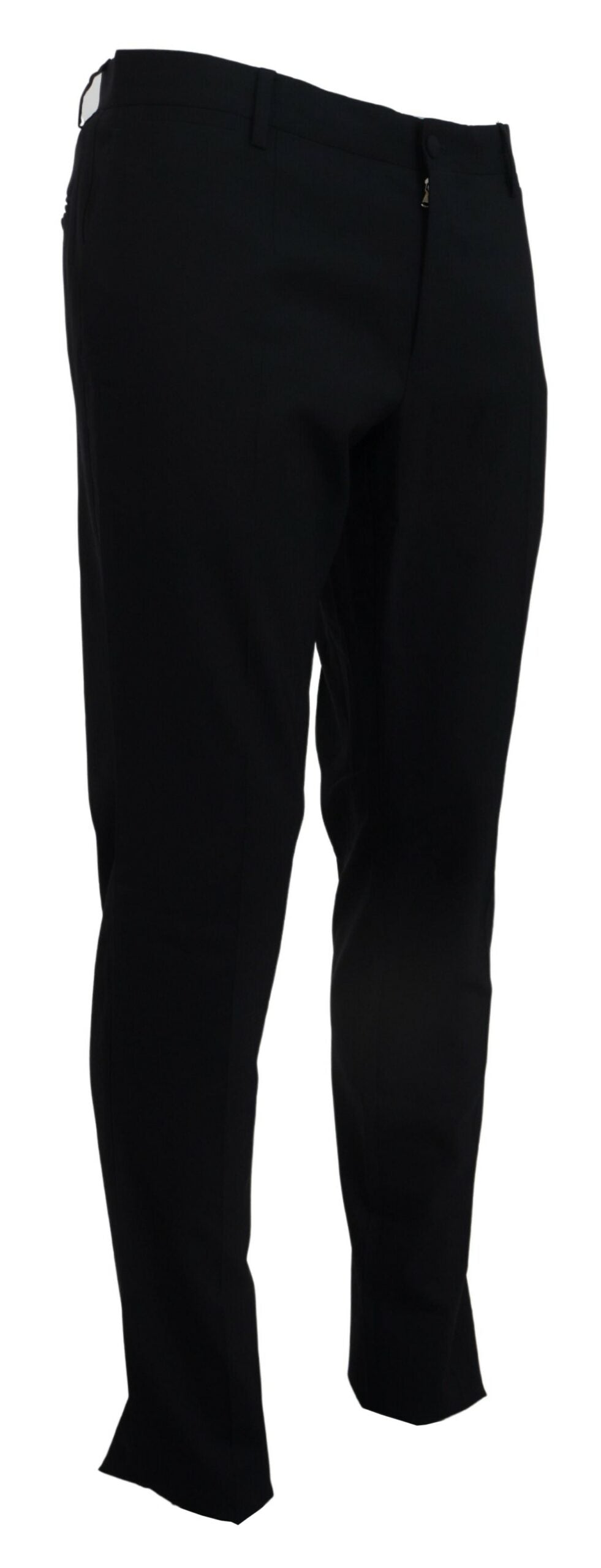Dolce & Gabbana – Blaue, formelle Slim-Fit-Hose aus Wollstretch