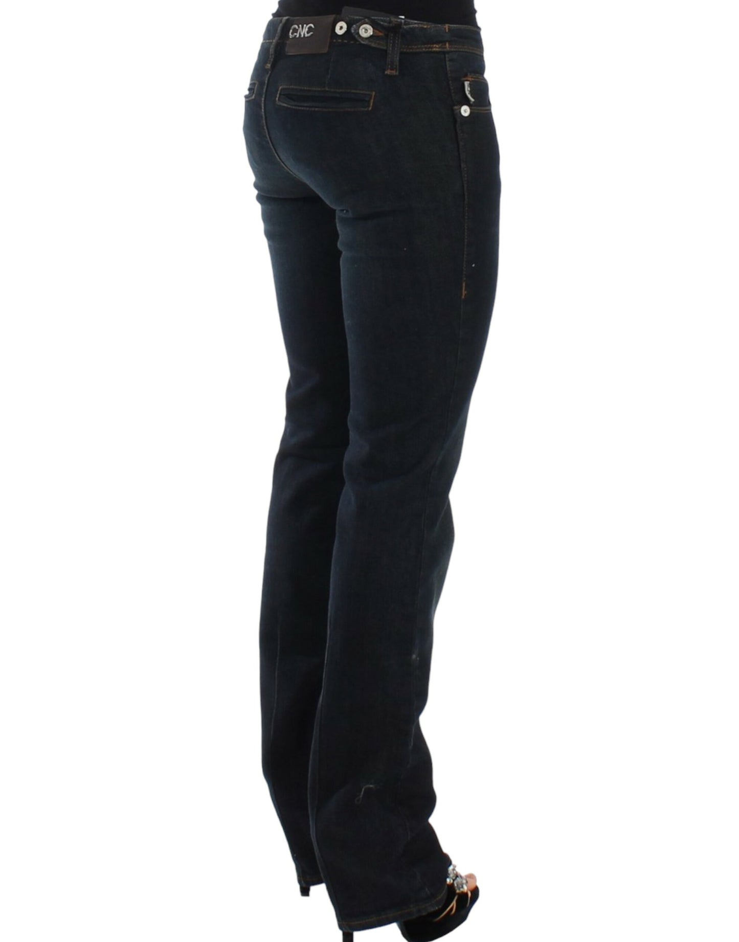 Costume National – Blaue Slim-Fit-Jeans