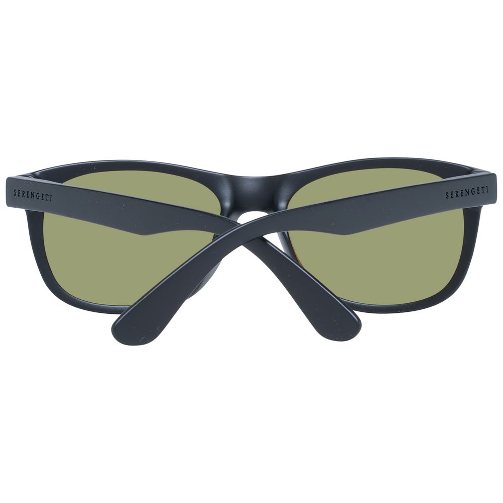 Schwarze Unisex-Sonnenbrille Serengeti