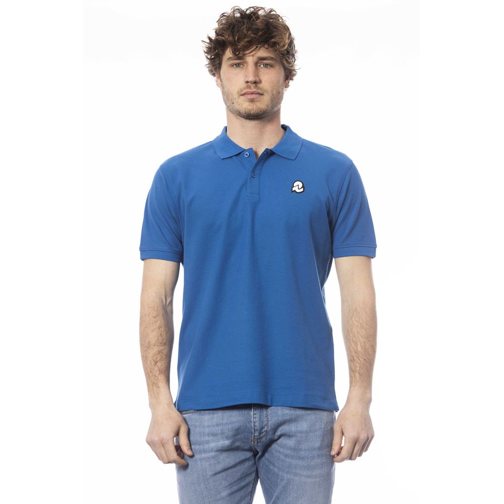Invicta Blaues Herren-Poloshirt aus Baumwolle