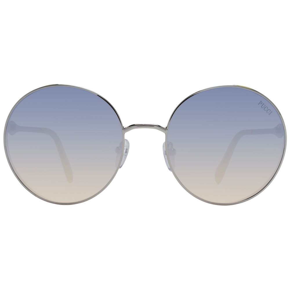 Emilio Pucci Silberne Damen-Sonnenbrille