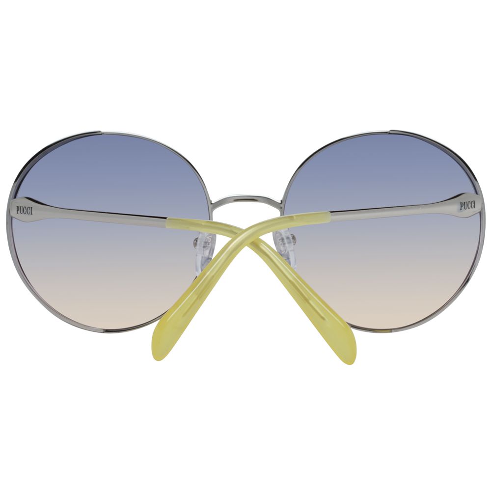 Emilio Pucci Silberne Damen-Sonnenbrille