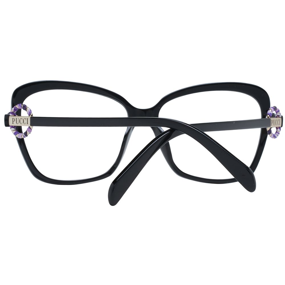 Emilio Pucci Schwarze Brillenfassungen für Damen