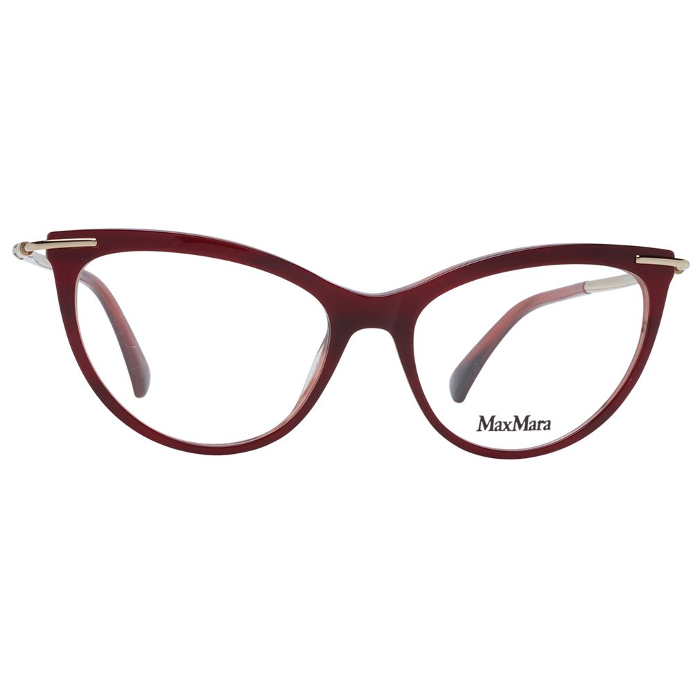 Max Mara Burgundy Damen Optische Brillenfassungen