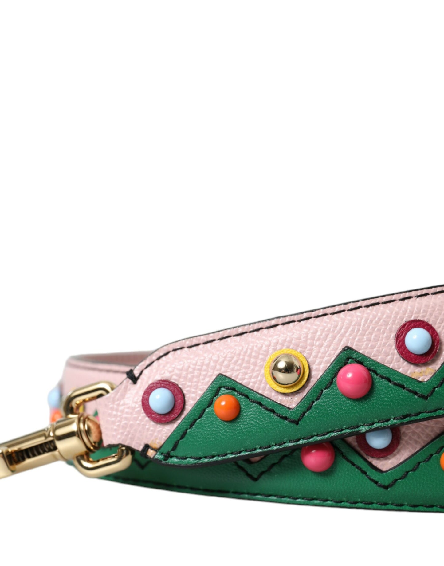 Dolce & Gabbana Rosa Lederhandtaschen-Zubehör Schultergurt