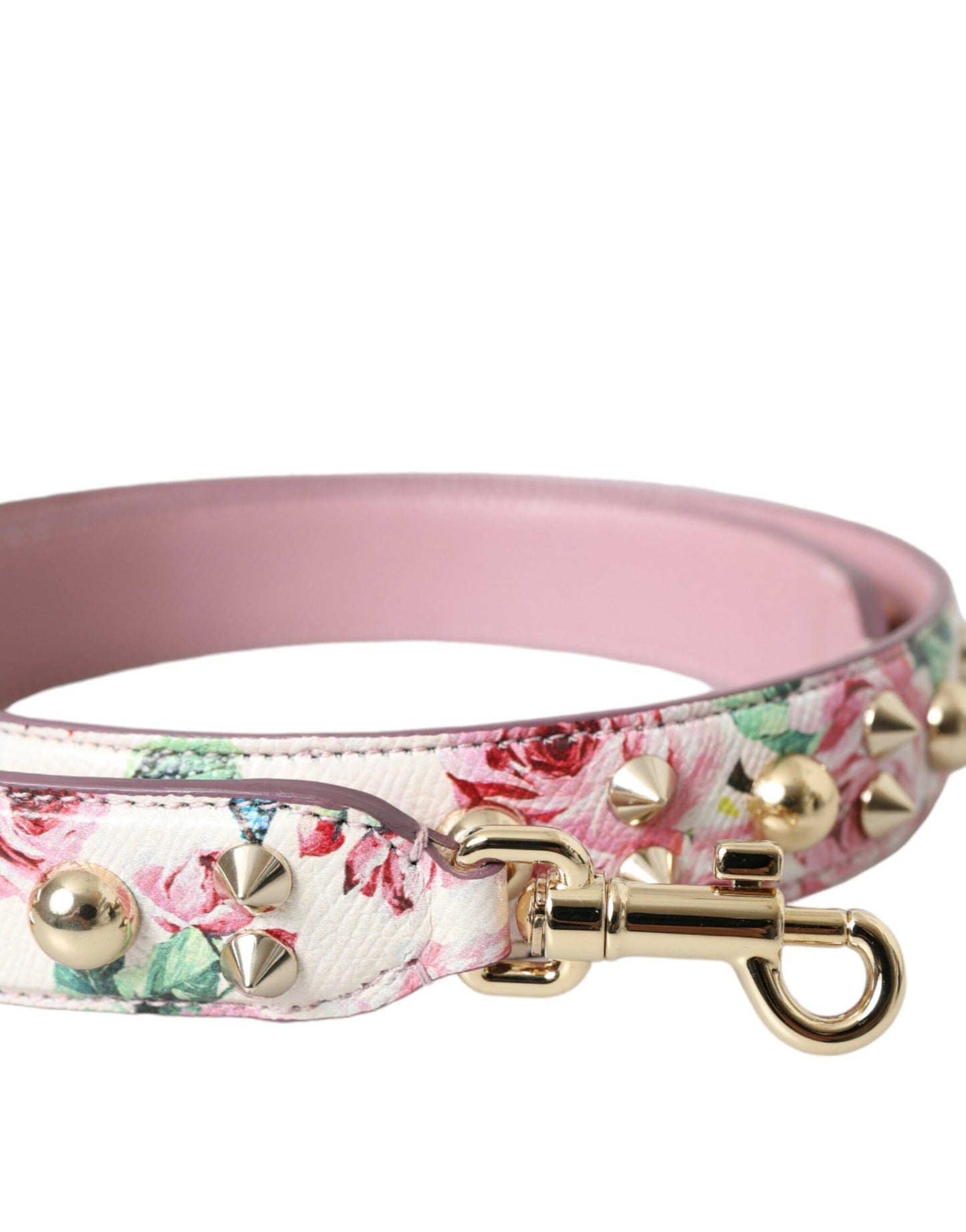 Dolce & Gabbana Rosa Blumenhandtaschen-Zubehör Schultergurt