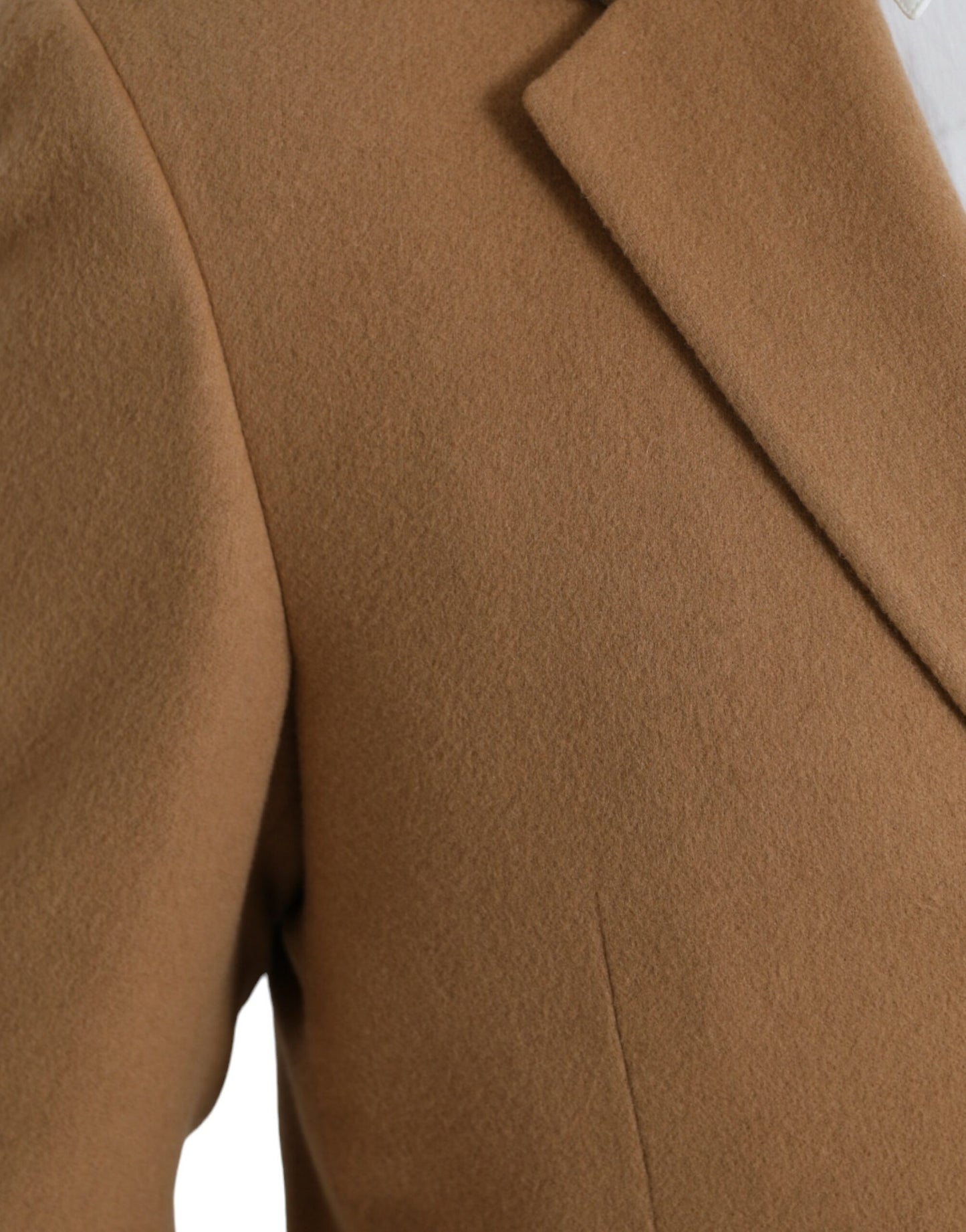 Prada – Brauner, zweiteiliger, einreihiger Kaschmiranzug