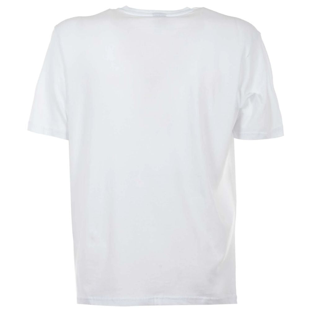 Elegantes weißes Baumwoll-T-Shirt von North Sails mit auffälligem blauen Logo