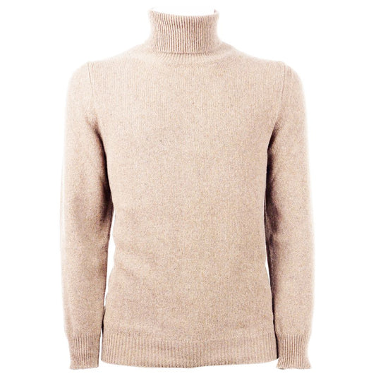 Emilio Romanelli Beige Kaschmir Herrenpullover