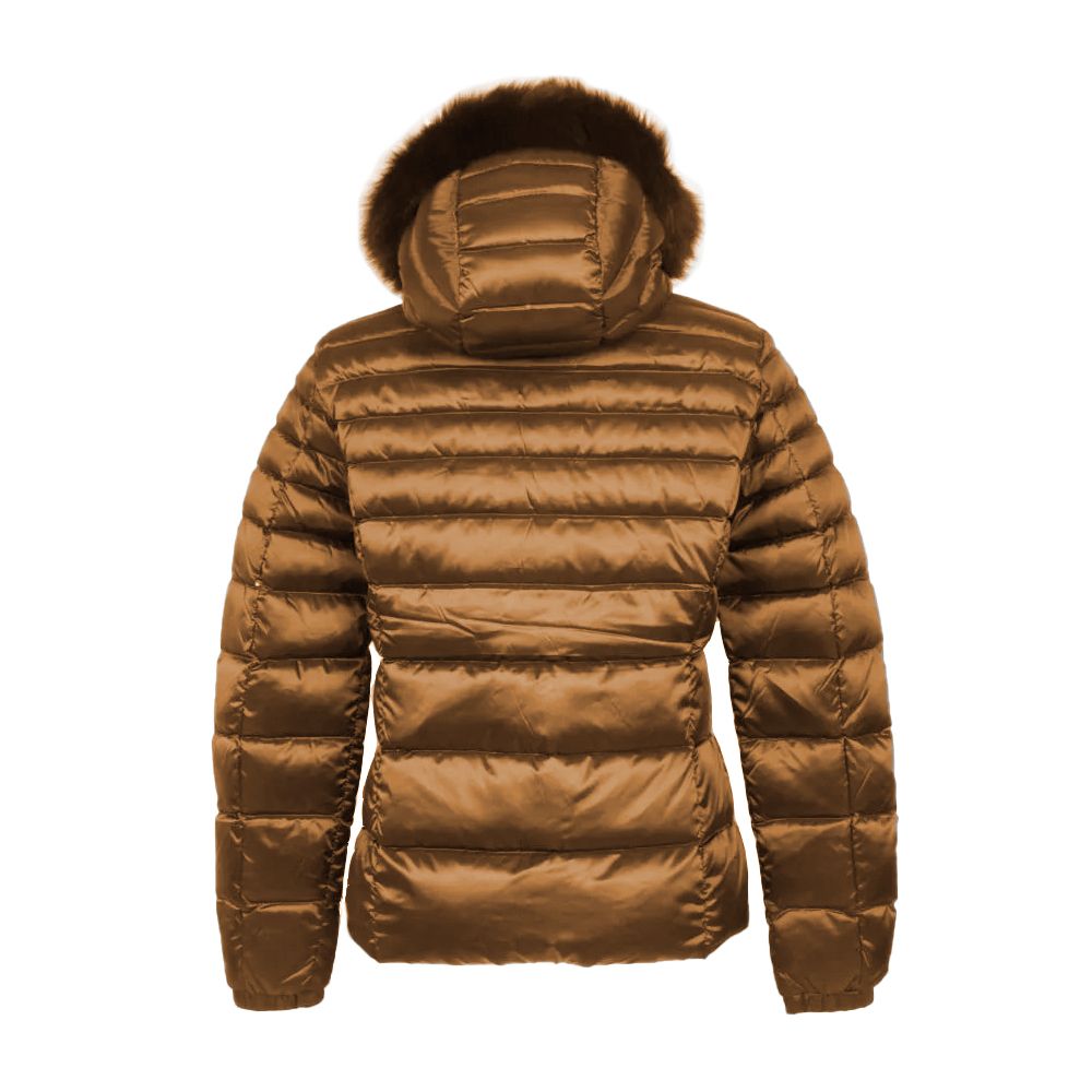 Refrigiwear Damenjacke aus braunem Polyamid