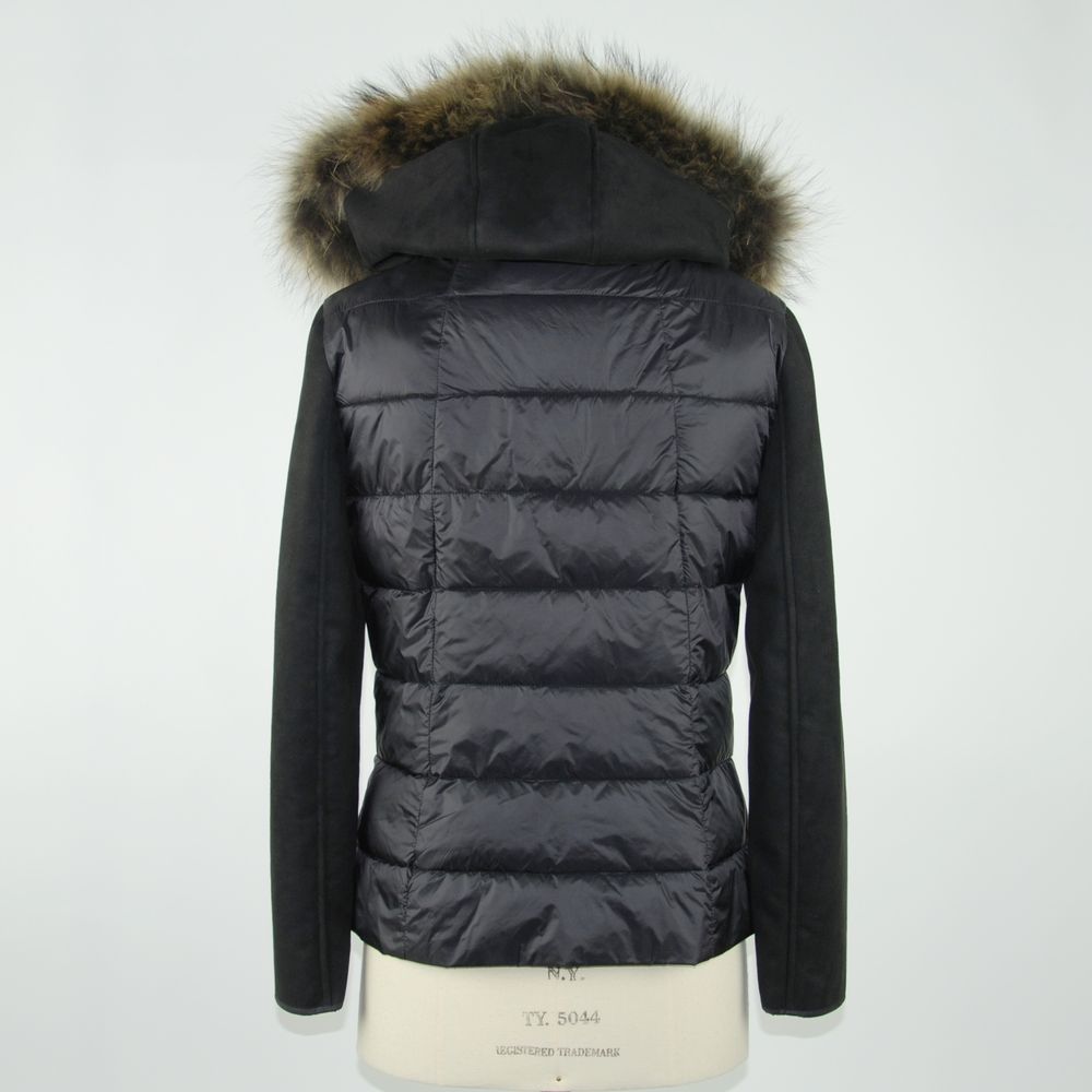 Emilio Romanelli Schwarze Polyester-Damenjacke