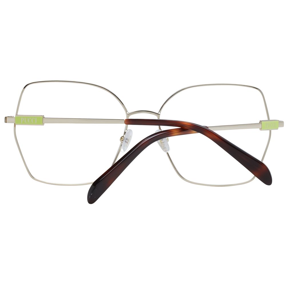 Emilio Pucci Gold Damen Optische Brillenfassungen