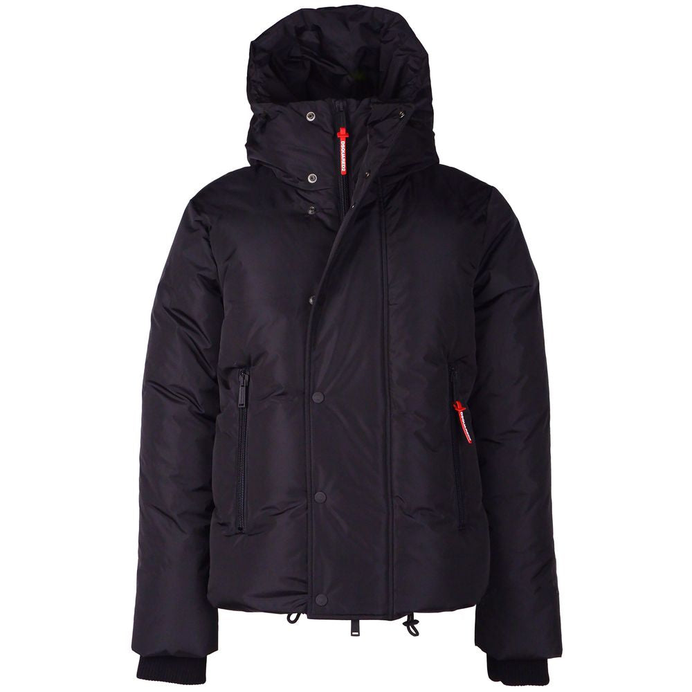 Dsquared² Schwarze Nylon-Herrenjacke