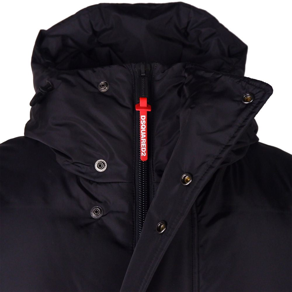Dsquared² Schwarze Nylon-Herrenjacke