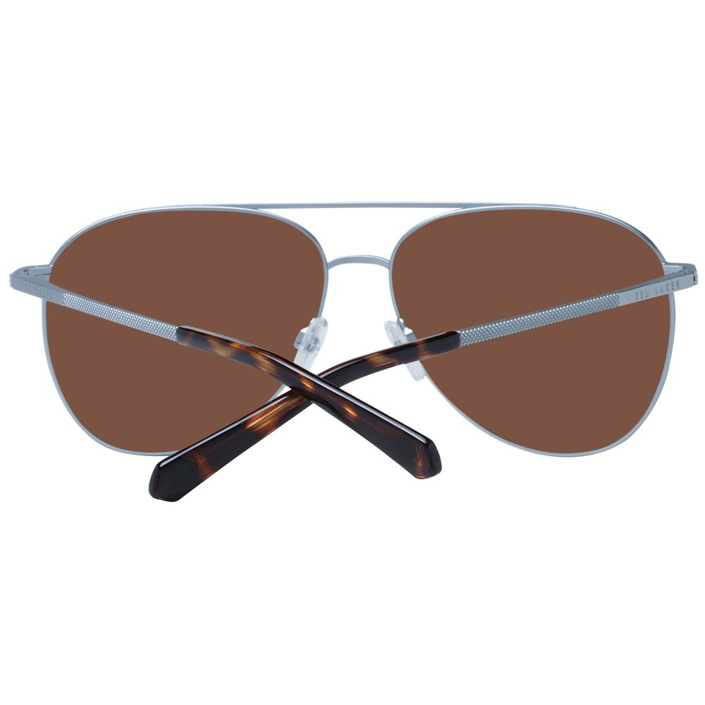 Ted Baker – Silberne Herren-Sonnenbrille