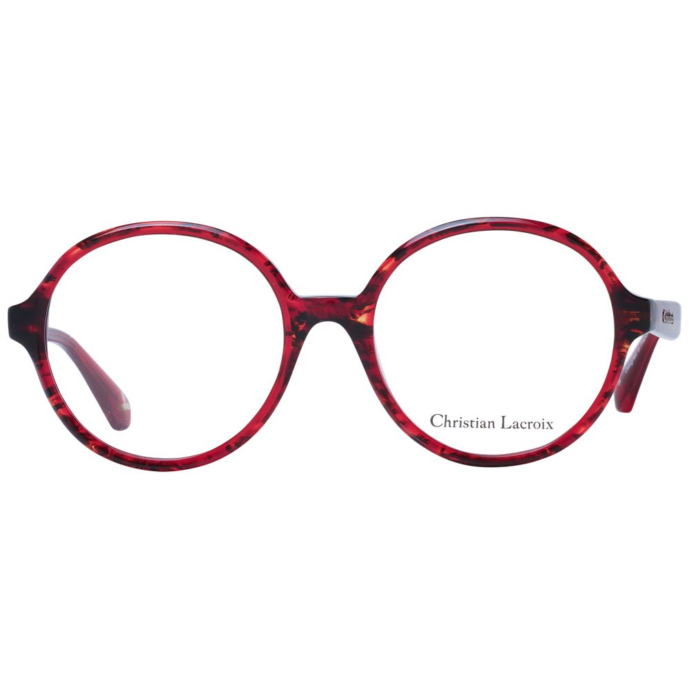Christian Lacroix Rote Brillenfassungen für Damen