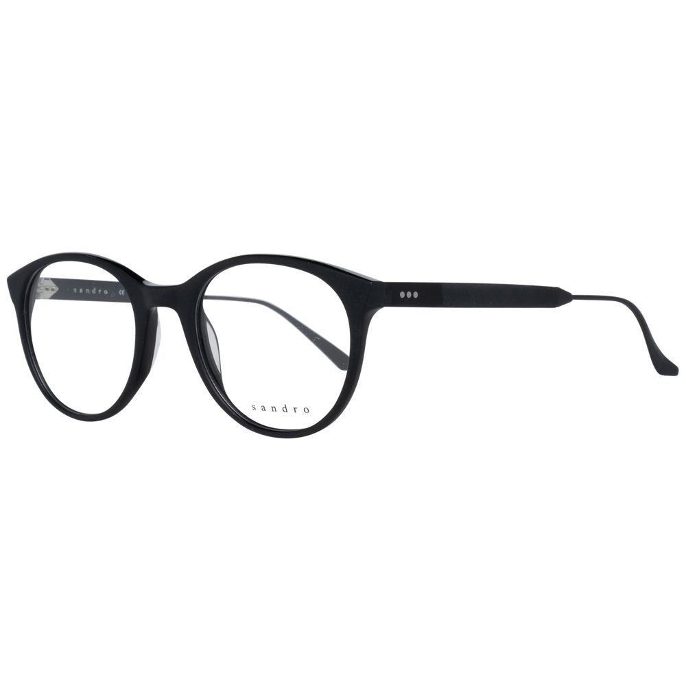 Sandro Black Men Glasses Frame