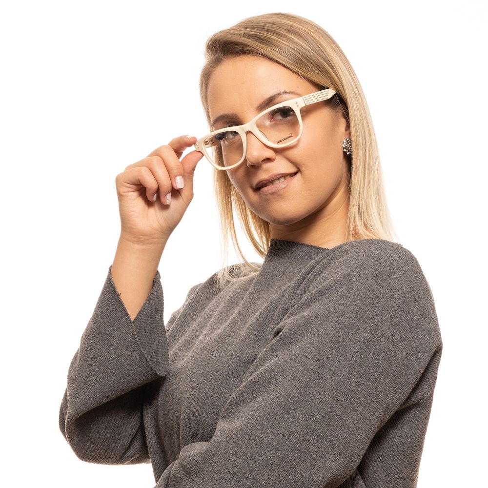 Zadig & Voltaire Creme Damen Optische Brillenfassungen