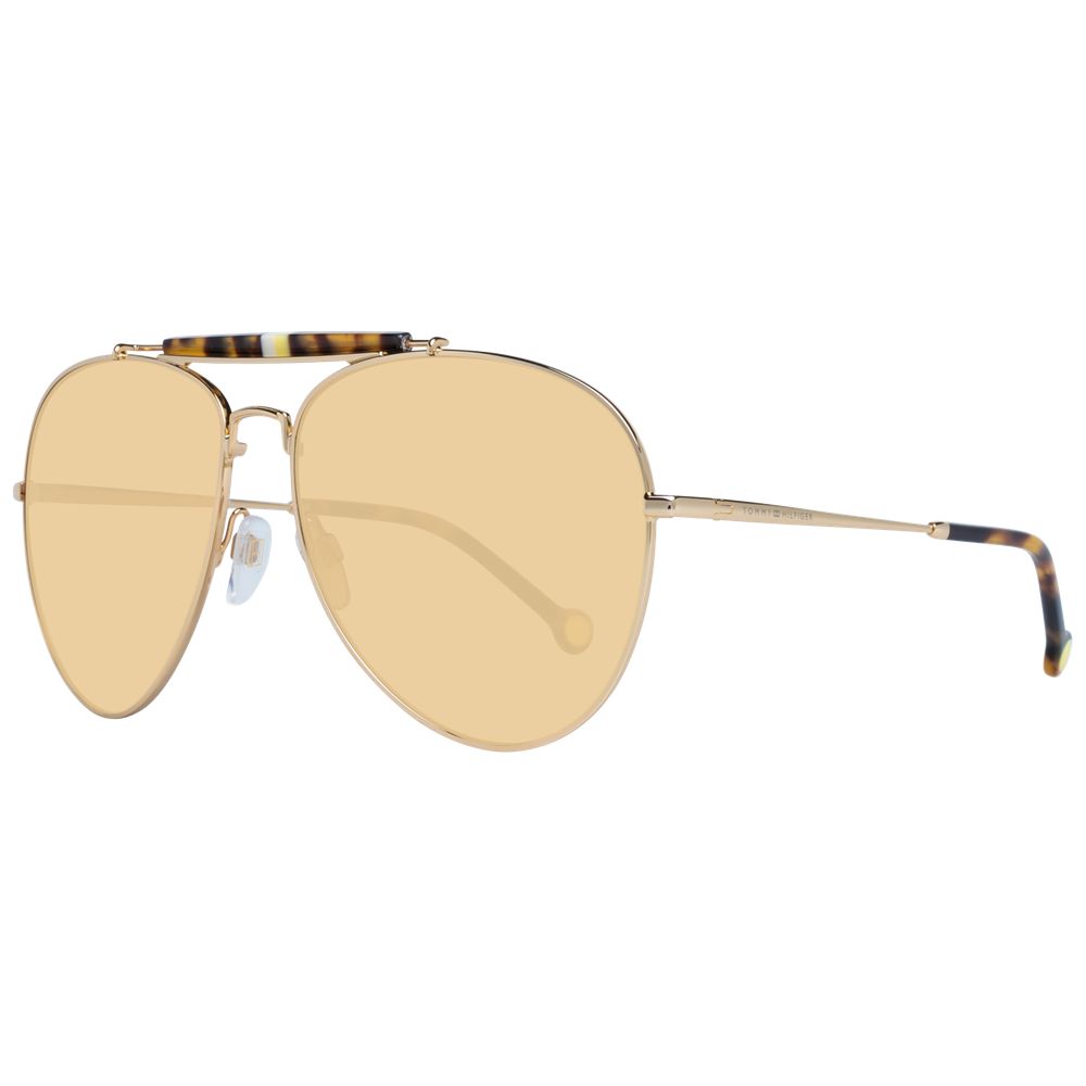 Tommy Hilfiger Goldene Damen-Sonnenbrille