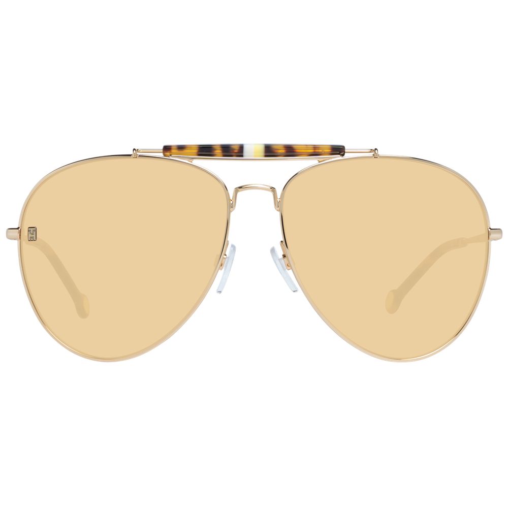 Tommy Hilfiger Goldene Damen-Sonnenbrille
