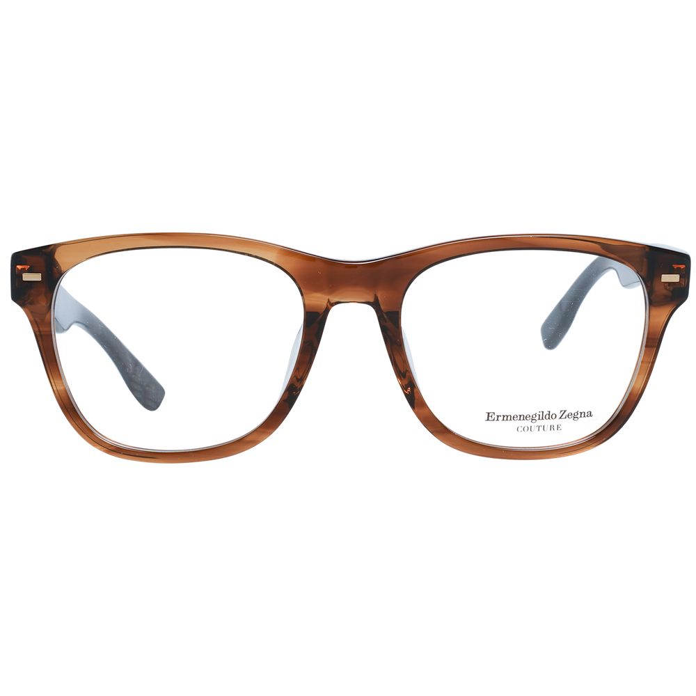 Ermenegildo Zegna Braun Herren Brillengestelle