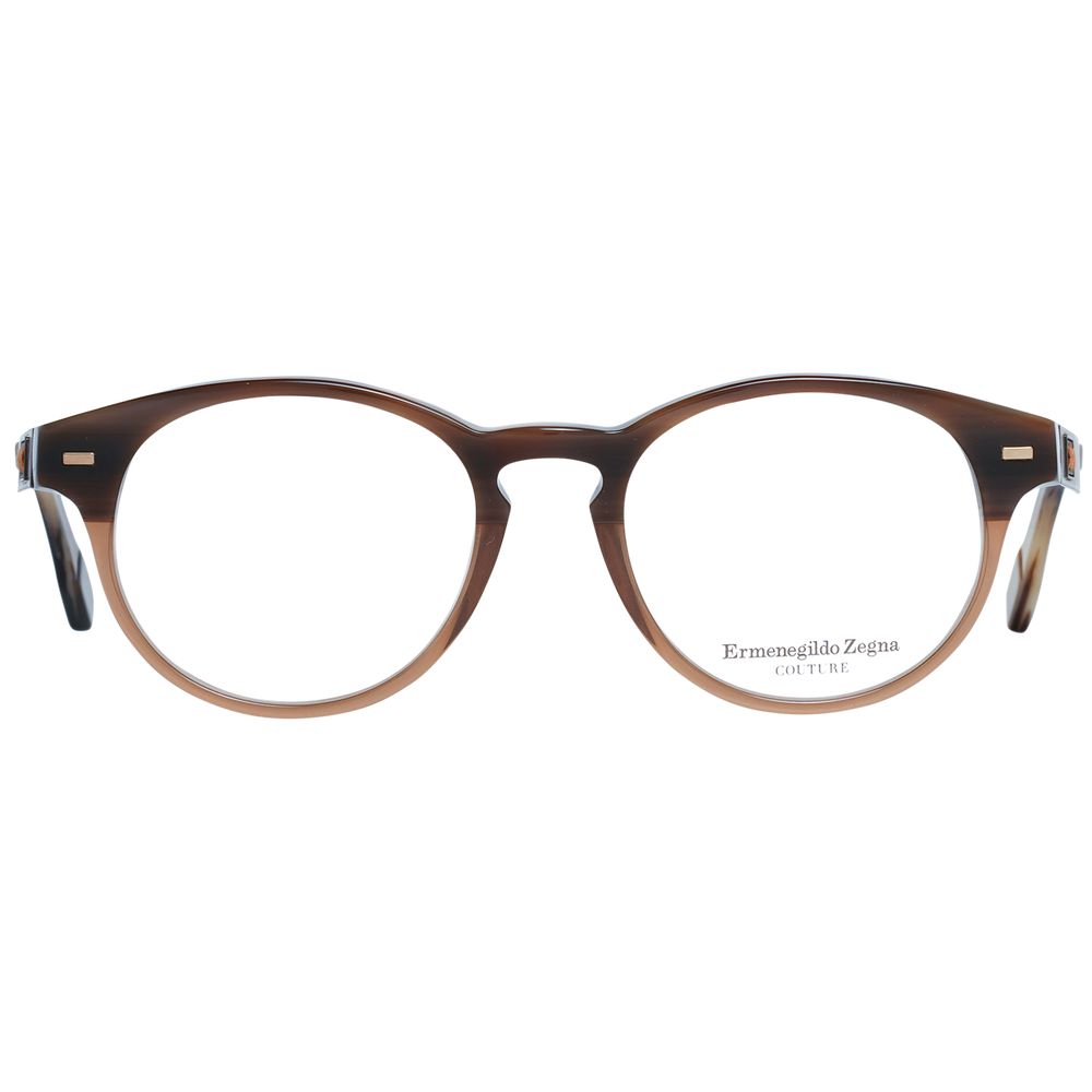 Ermenegildo Zegna Braun Herren Brillengestelle