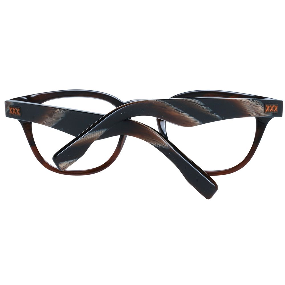 Ermenegildo Zegna Braun Herren Brillengestelle