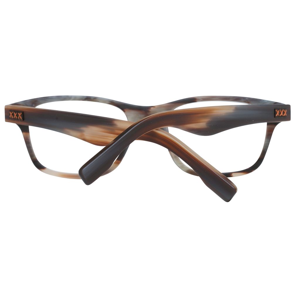 Ermenegildo Zegna Braun Herren Brillengestelle